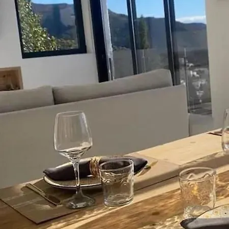 Modern House With View In El Mas Fumats Holiday home *